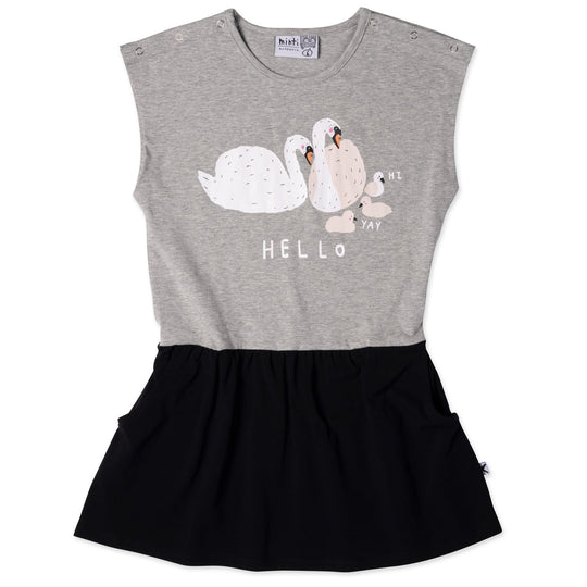 Minti Hello Swan Dress