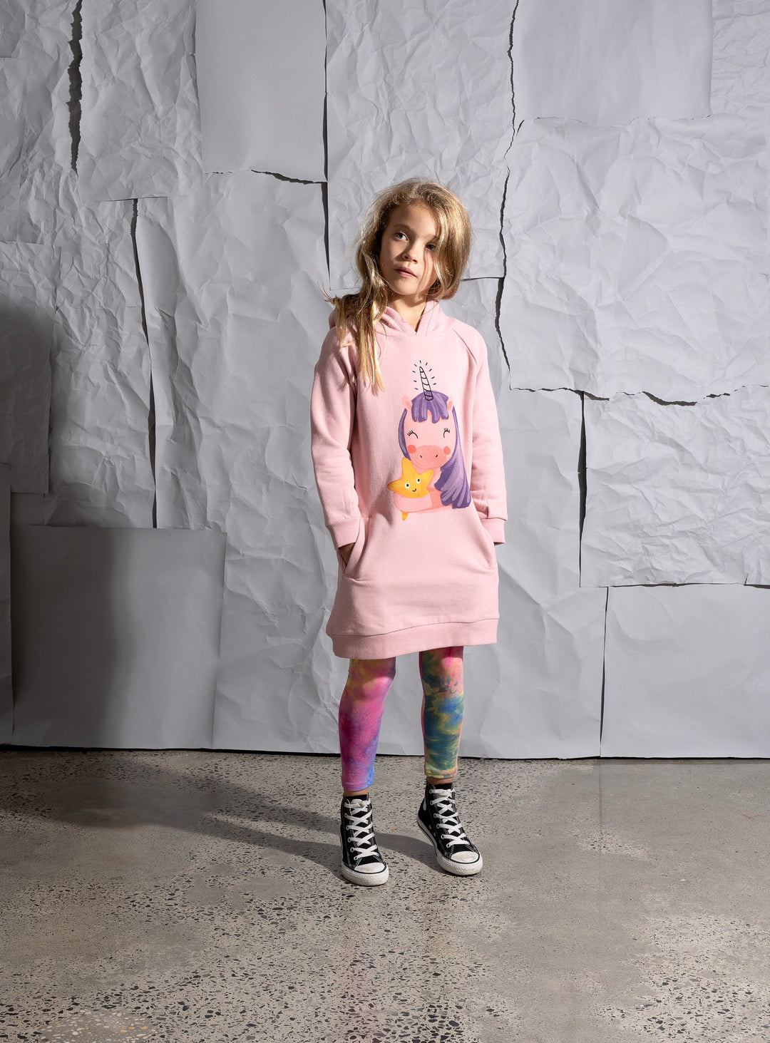 Minti Magical Friends Furry Hoodie Dress