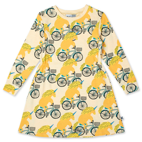 Minti Biking Unicorns Dress