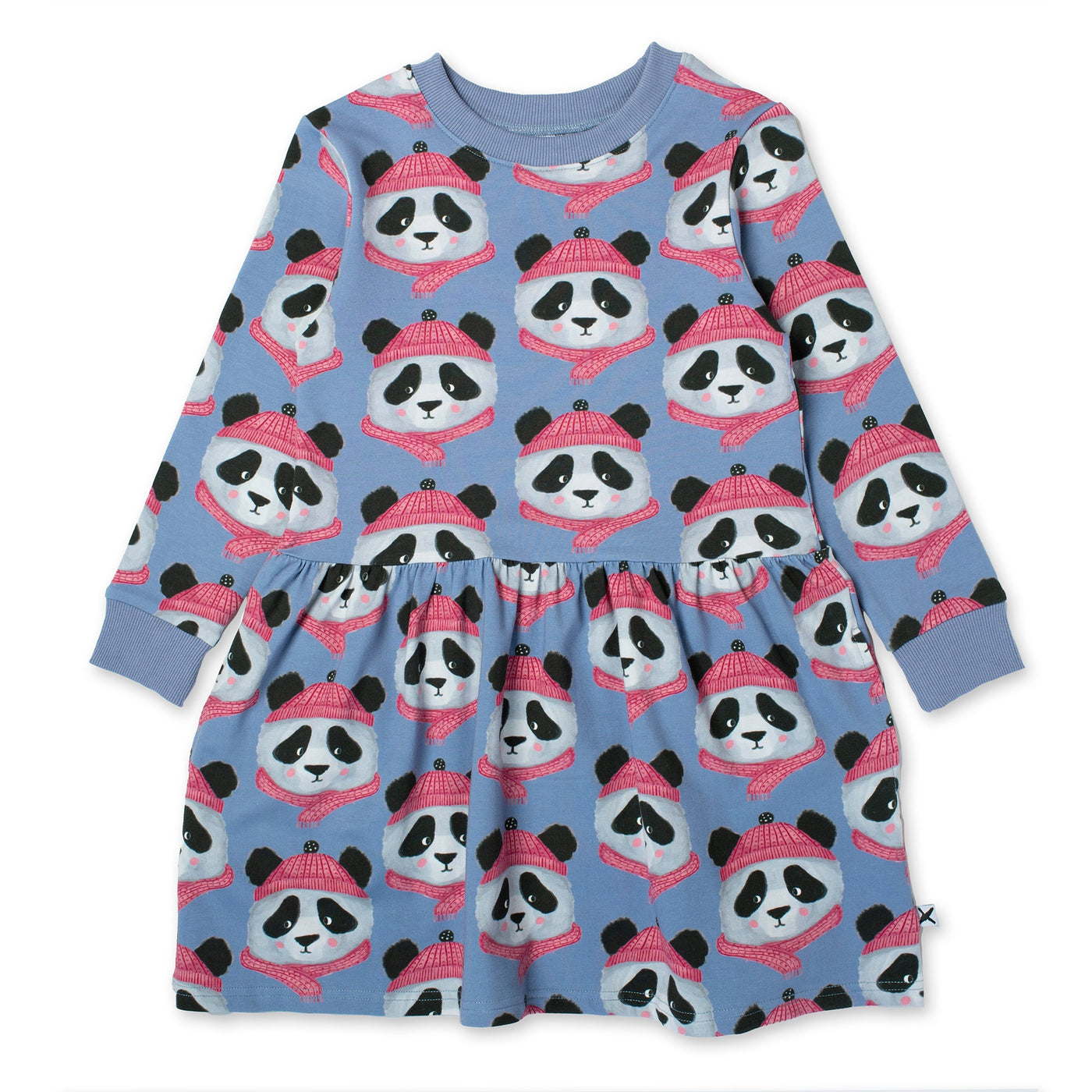 Minti Warm Pandas Dress