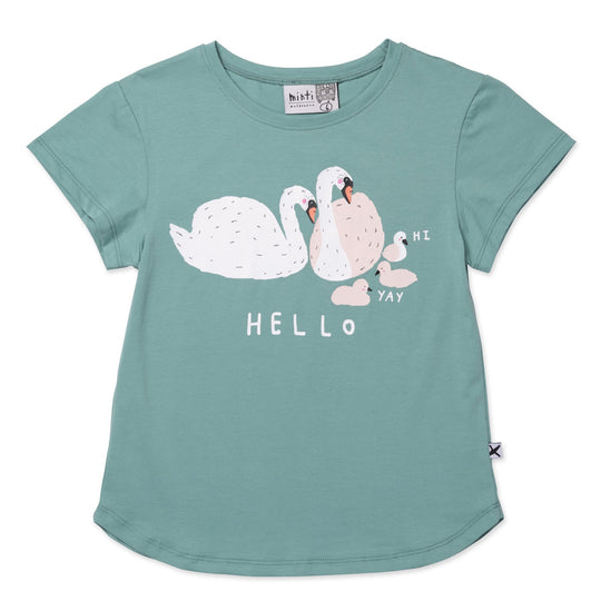 Minti Hello Swan Tee