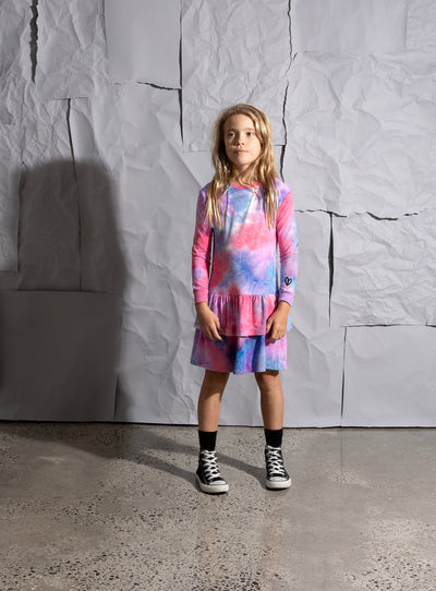 Minti Sundae Tie Dye Dress