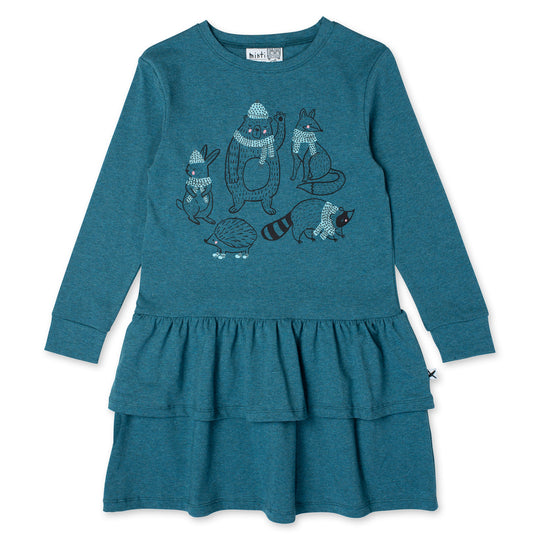 Minti Warm Forest Friends Dress