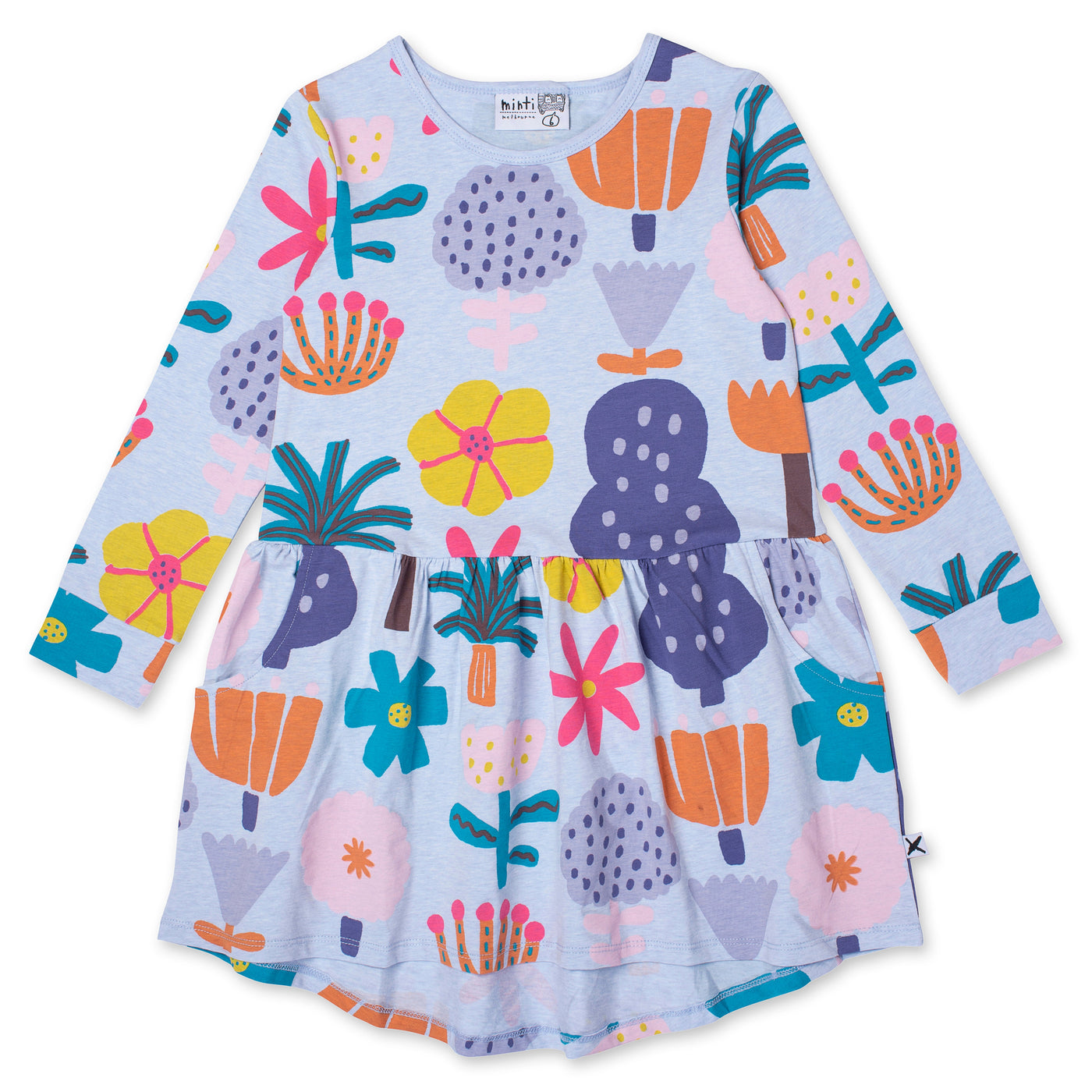 Minti Floral Garden Dress