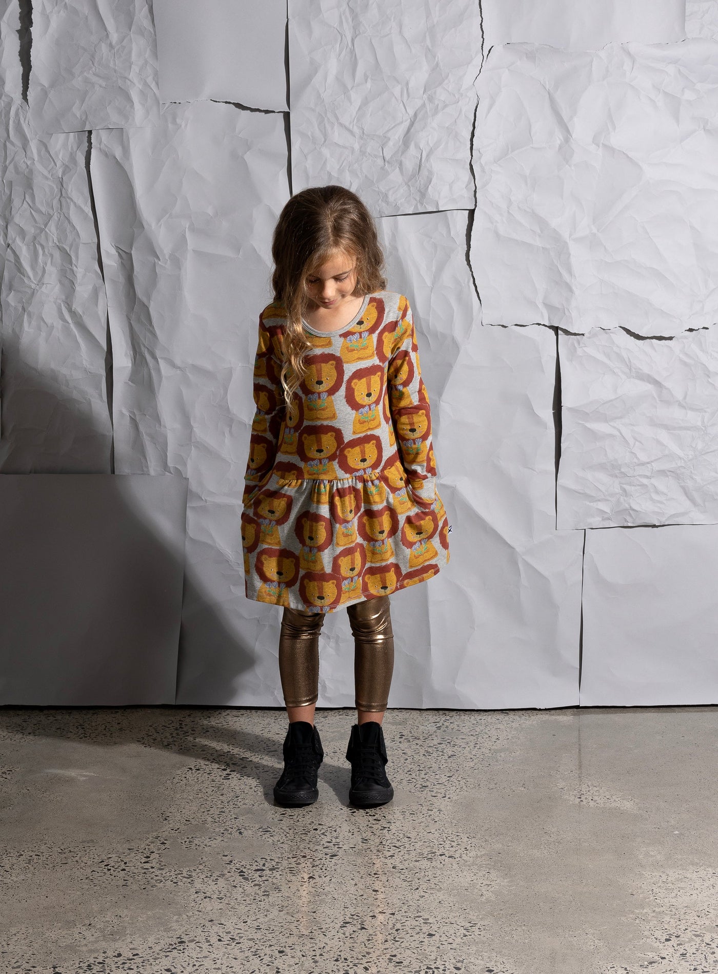 Minti Flower Lion Dress