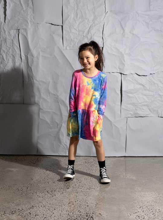 Minti Popsicle Tie Dye Dress