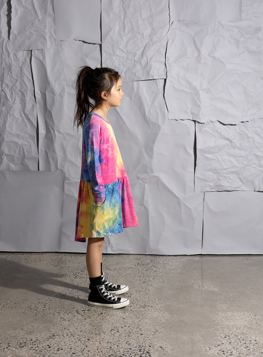 Minti Popsicle Tie Dye Dress