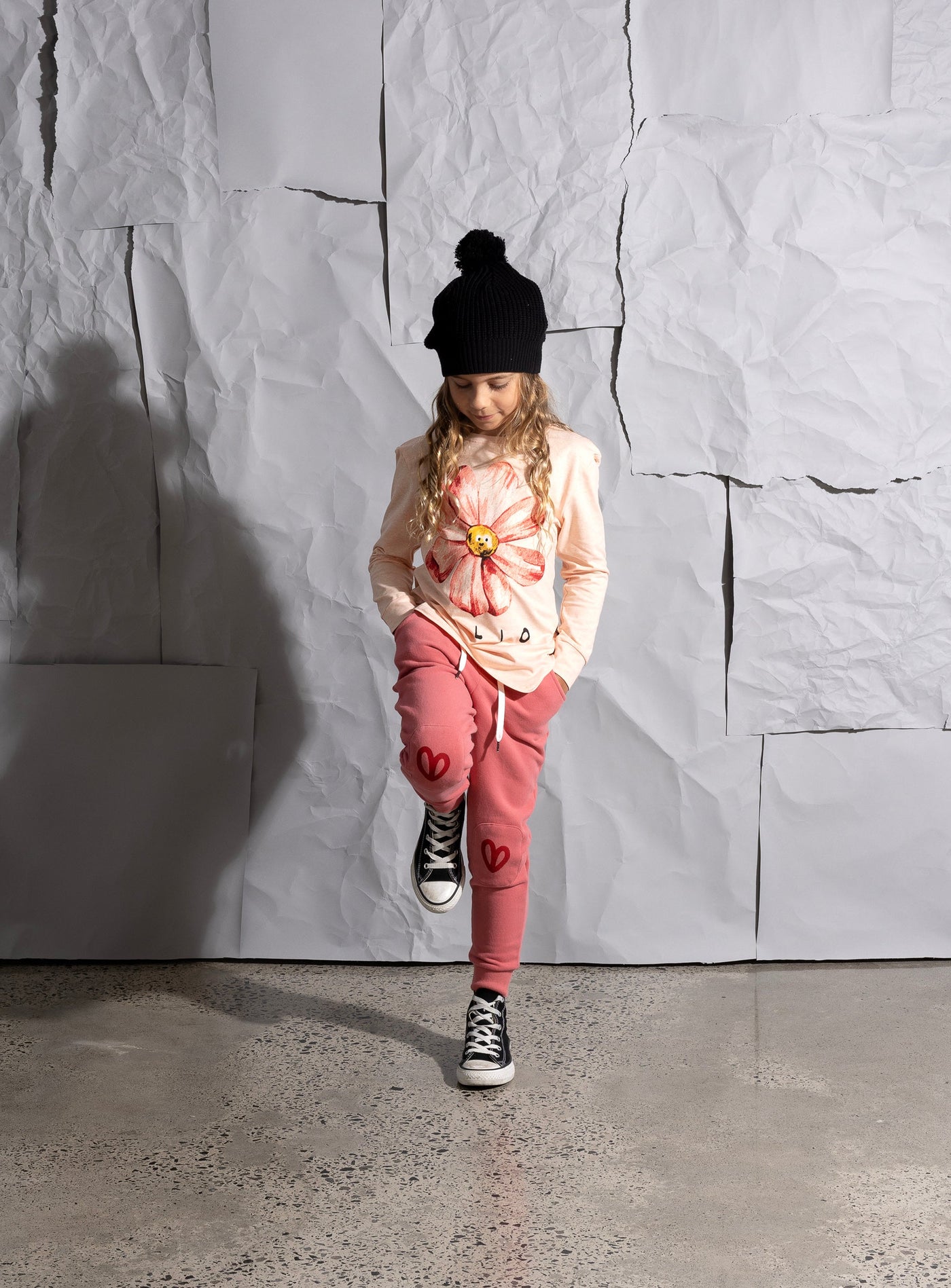 Minti Little Heart Furry Trackies