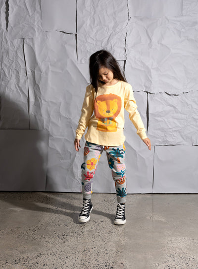Minti Flower Lion Tee