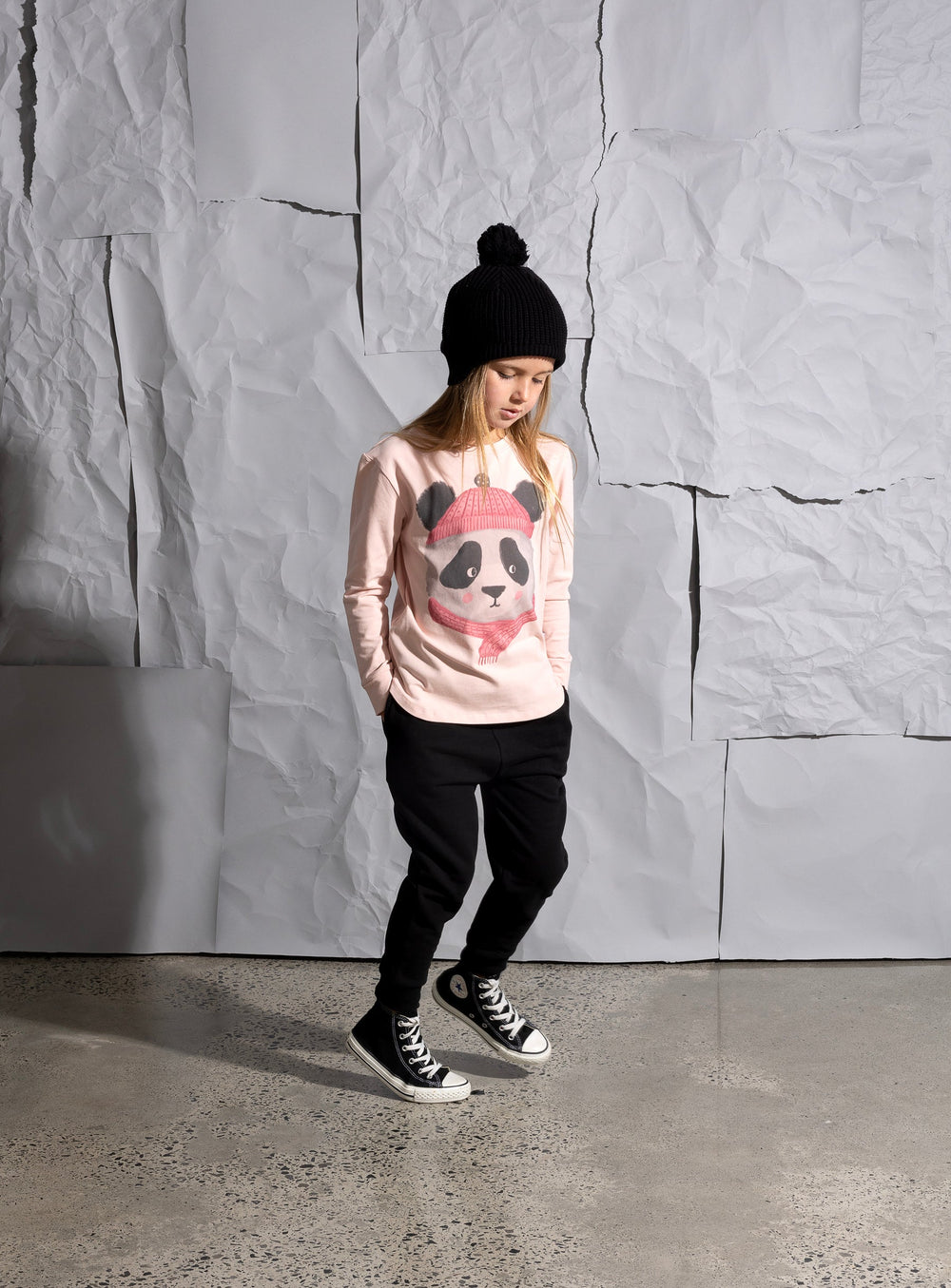 Minti Warm Panda Tee